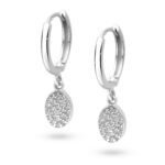 srebrne kolczyki wiszące