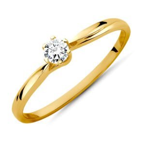 Marand Jubiler - Marand Złoty pierścionek zaręczynowy